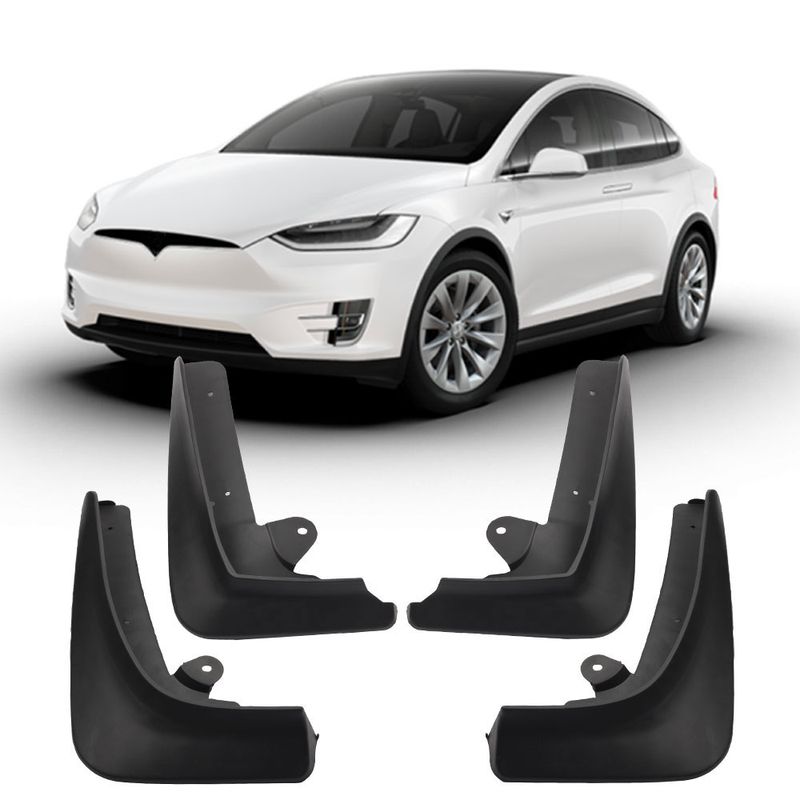 Mudflaps Tesla Model X - 4 pcs