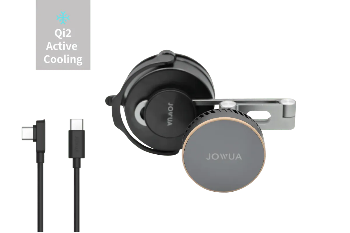 Jowua MagSafe holder w/wireless charging Tesla S/3/X/Y