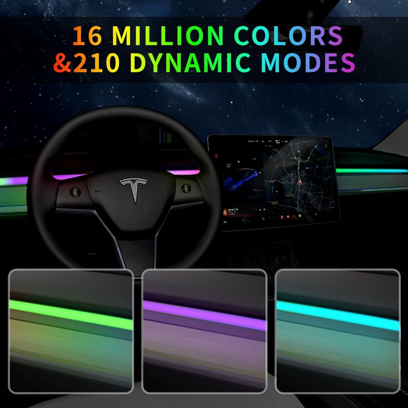 Ambient light Tesla Model 3 & Y