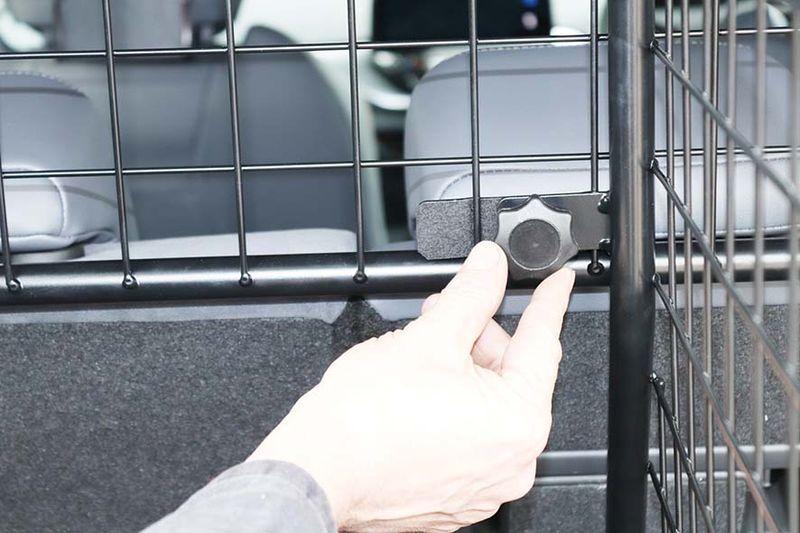 VW ID.4 hunde- / bagasjegitter - med og uten skillevegg