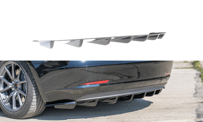 Hovedbilde Bakre diffuser - Tesla Model 3 - Maxton Design
