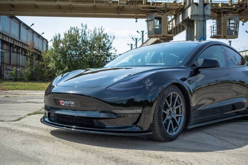 Front splitter / spoiler Tesla Model 3 - Maxton Design