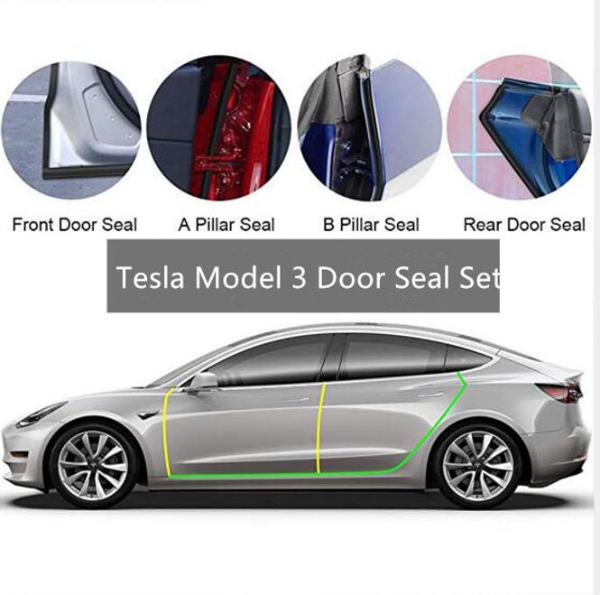 Hovedbilde Dør-, frunk- trunkpakninger - ferdige lengder - Tesla Model ...