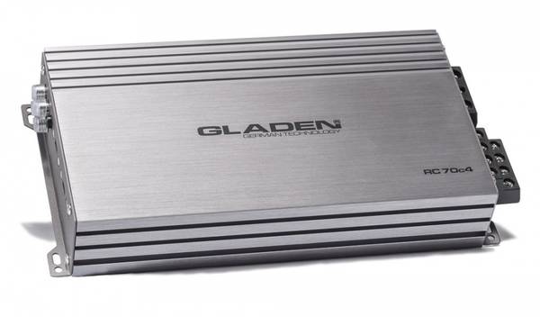 Bilde av Gladen RC70c4 - 4 kanals forsterker