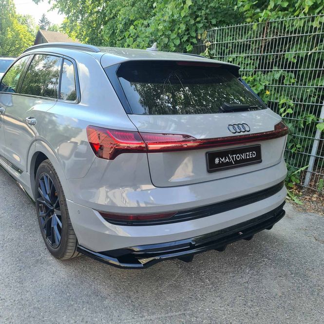 Main Image Rear splitter - Audi E-Tron S-Line - Maxton Design