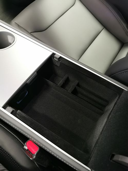 Hovedbilde Oppbevaringsboks armlene Tesla Model Y & 3