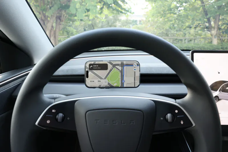 Magsafe lader m/kjøling for luftekanal til Tesla - Jowua