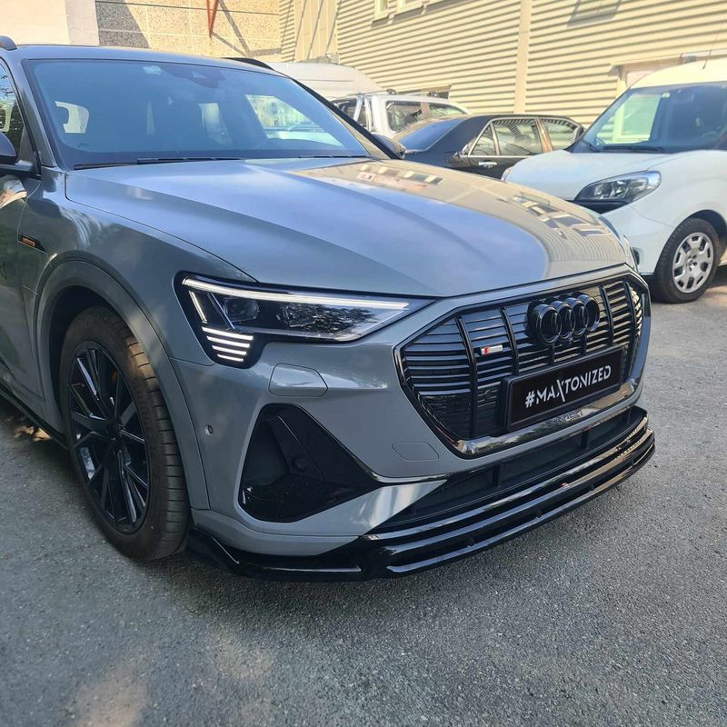 Fremre splitter / spoiler - Audi e-tron S-Line - Maxton Design