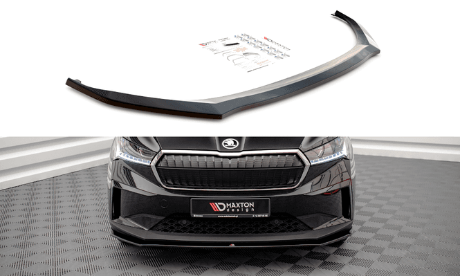 Hovedbilde Fremre splitter/spoiler V.1 - Skoda Enyaq - Maxton Design