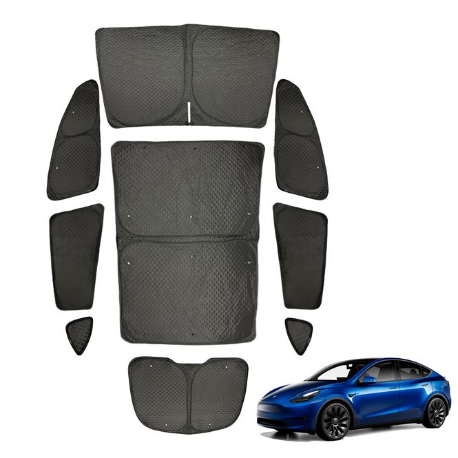Main Image Tesla Model Y premium sun shades